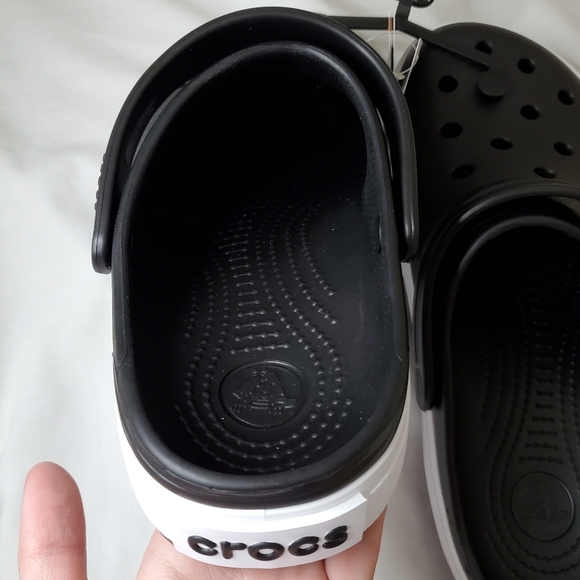 NEW CROCS Crocband II Black - Picture 5 of 9